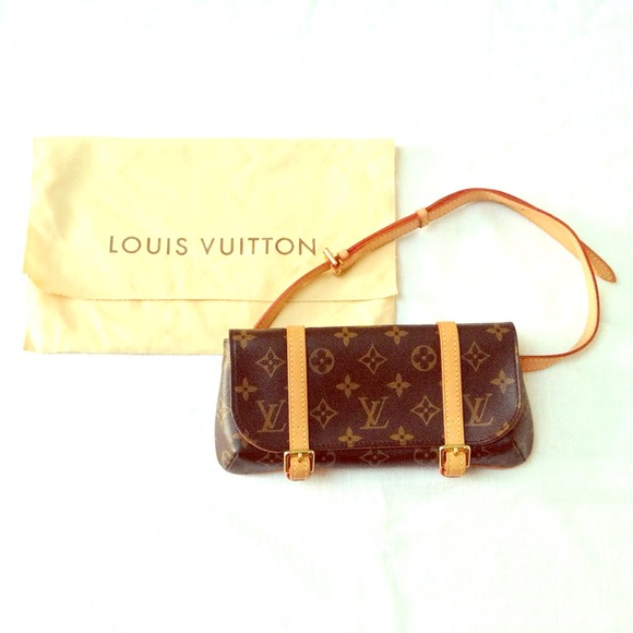 💟Authentic LV Monogram Canvas P.M.F.P.Waist Bag💟