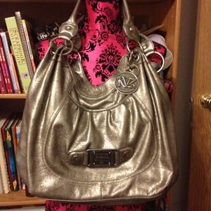 Large metallic kathy van zeeland