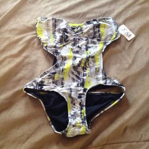 One piece bathing suit
