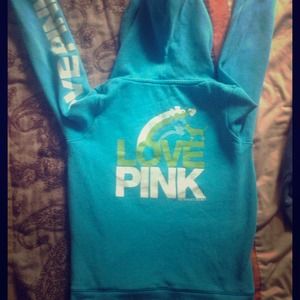 Love pink blue hoodie 💥💢SOLD💥💢
