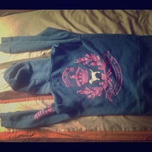Blue and pink Victoria secret hoodie💥💢SOLD💥💢