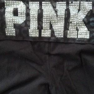 SOLD bUNDLEd!!PINK VS Bling Yoga pants