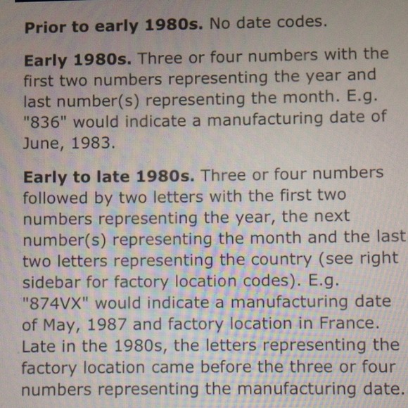 From online source: date codes - Picture 2 of 4