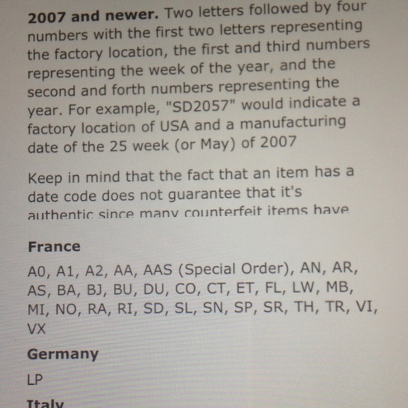 From online source: date codes - Picture 4 of 4