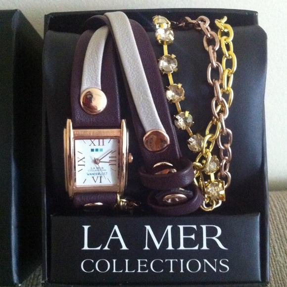 Reduced!! LA MER Collections Wrap Watch