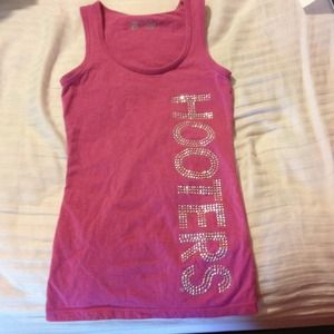 Purple hooters tank