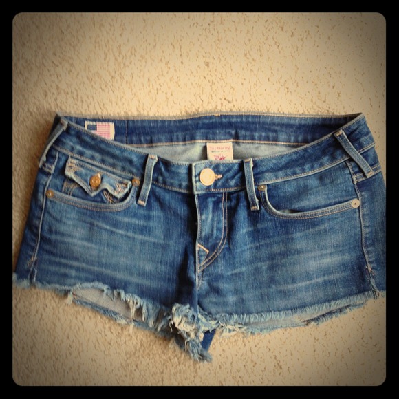 True Religion Jean Shorts