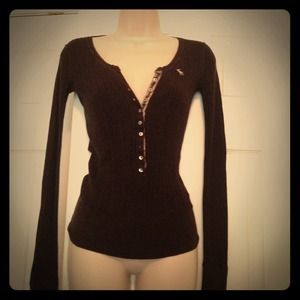 SOLD------ top with front buttons