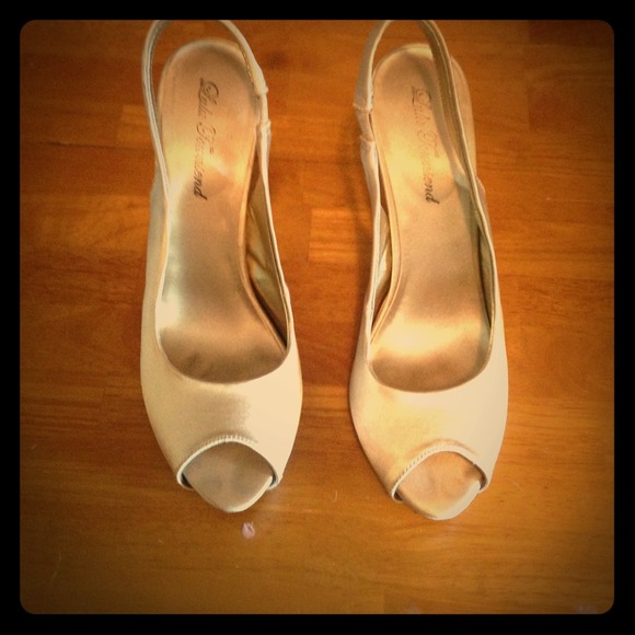 Champagne colored heels