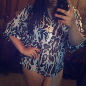 Trade Bundle cheetah top and bandeau