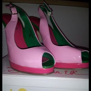 Watermelon high heels...