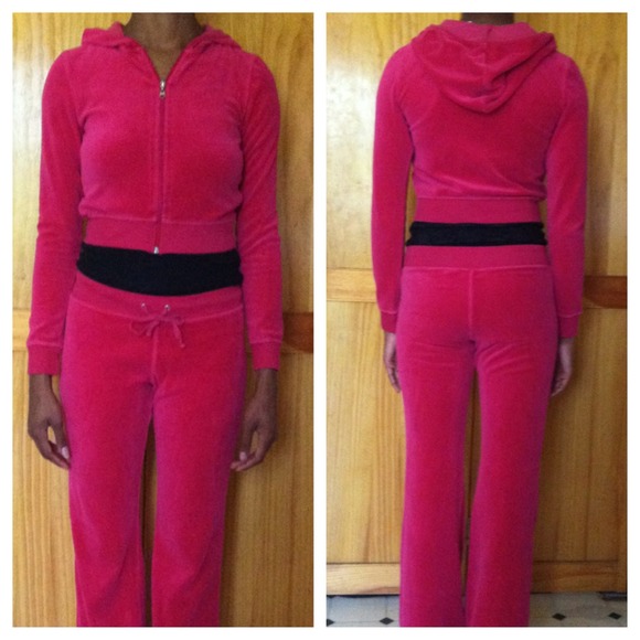 Velour Sweatsuit - Picture 1 of 2