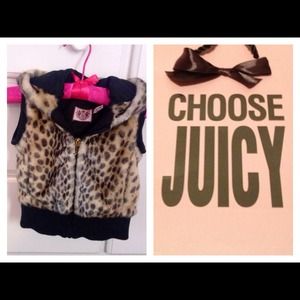 Little Girls Juicy Couture Vest👑