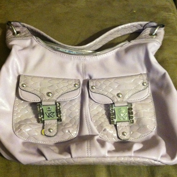 **SOLD** Kathy Van Zeeland lavender purse