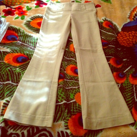 Cream Stretchy Dresspants