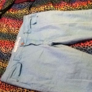 Light blue jeans