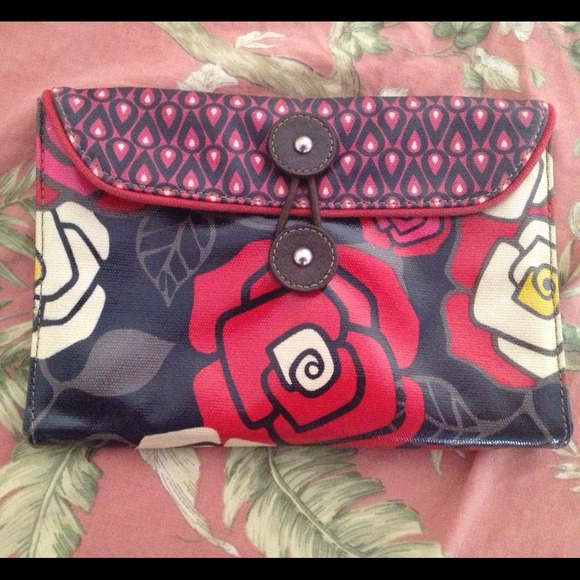Fossil Printed Leather Clutch