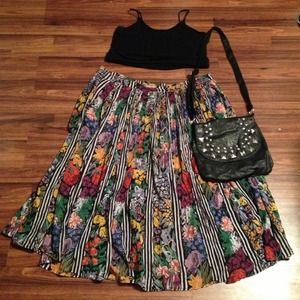 Vintage High Waisted Skirt