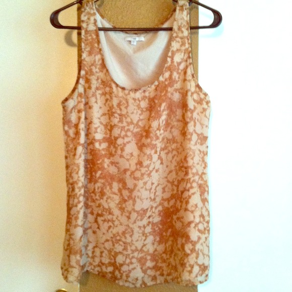 Gap brown/nude shimmer shirt!