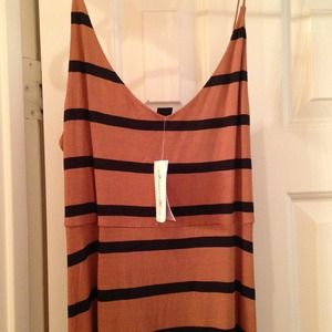 Forever 21 Dresses - Forever 21 brown and black stripe long maxi dress Forever 21 Dresses - Forever 21 brown and black stripe long maxi dress