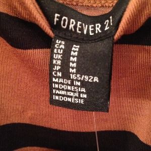 Forever 21 Dresses - Forever 21 brown and black stripe long maxi dress Forever 21 Dresses - Forever 21 brown and black stripe long maxi dress