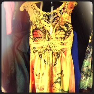 ✖SOLD✖ in bundle Butterfly dress w/lace