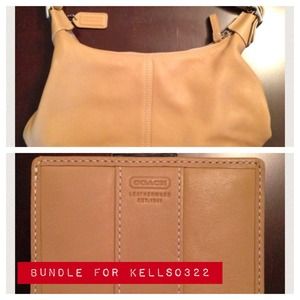 Bundle for Kellso322 Coach purse and wallet