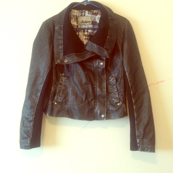 Guess leather jacket
