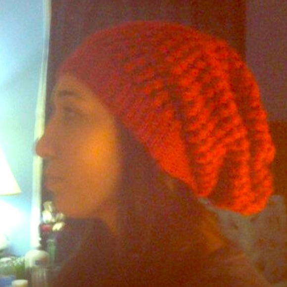 Handmade crochet beanie