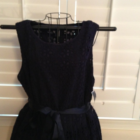 Navy Blue dress - Picture 2 of 3