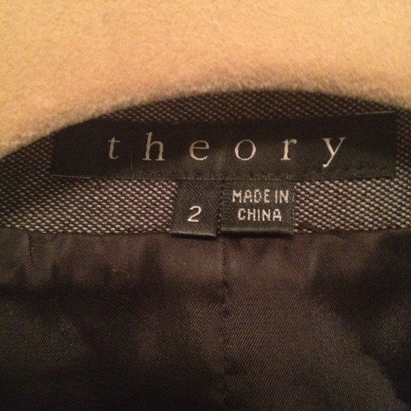 ❌SOLD❌ Theory one button blazer - Picture 4 of 4
