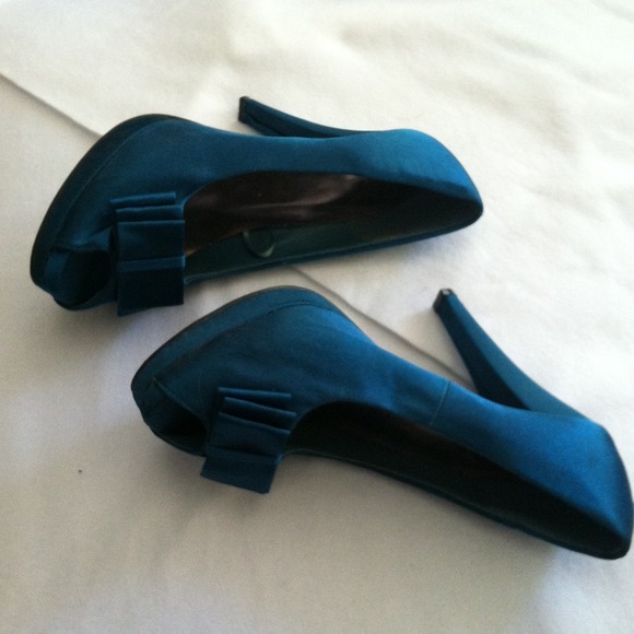 Blue heels