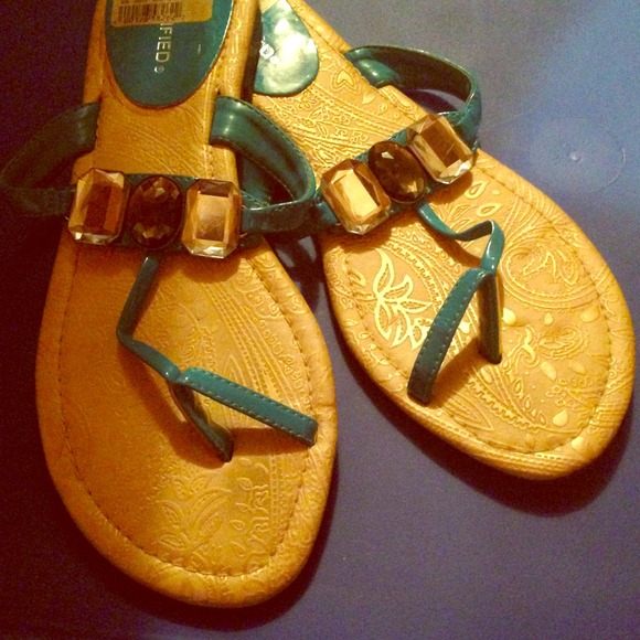 Jeweled sandals