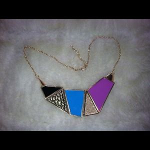 ⬇Reduced⬇Amazing geo statement necklace.