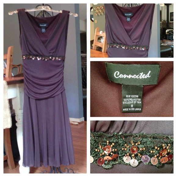 Rich Brown Formal Dress