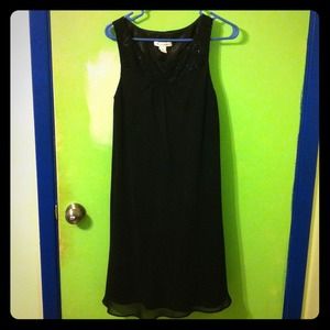White House black market black cocktail dress
