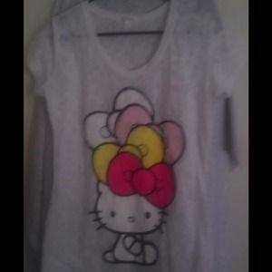 Hello kitty t-shirt bundle with hk pencil case