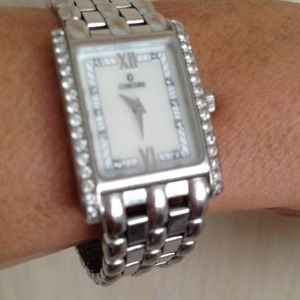 Concord white gold diamond watch