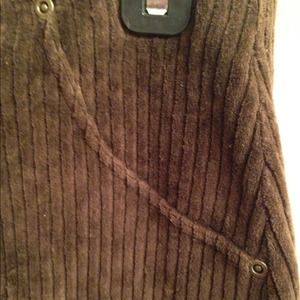 Hue Skirts - Hue Brown Stretchy Corduroy skirt Hue Skirts - Hue Brown Stretchy Corduroy skirt