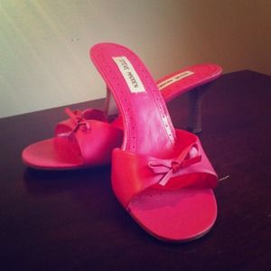 Hot pink Steve Madden sandals
