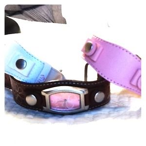 Interchangeable tilt watch set