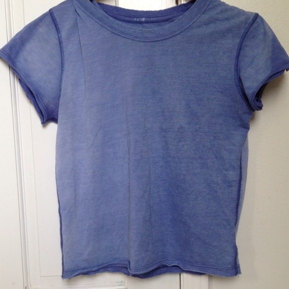 Free people periwinkle shirt