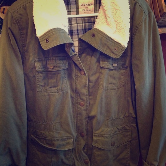 Old Navy Army green coat