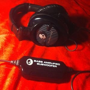 NEW SkullCandy bass amplified subwoofer headphones