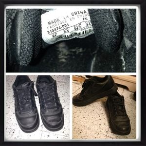 🎀Black Air Force ones🎀