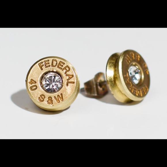 Handmade Bullet Earrings