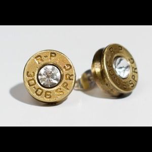 Handmade Bullet Earrings
