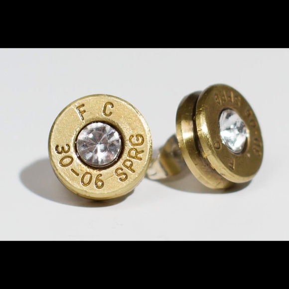 Handmade Bullet Earrings