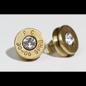 Handmade Bullet Earrings