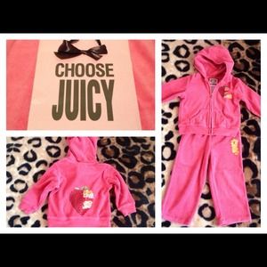 Little Girls Juicy Couture Tracksuit